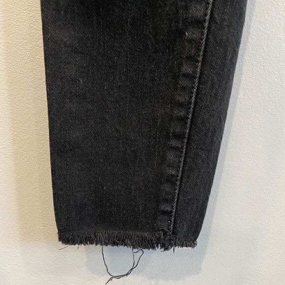 BDG Skinny High-Rise Grazer Jean in Black - Picture 9 of 13